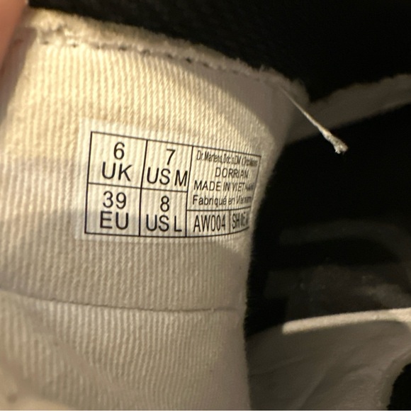 Dr‎ Martens Dorrian Chelsea White Leather Women’s Boot Sz 7 M Docs - Picture 9 of 11